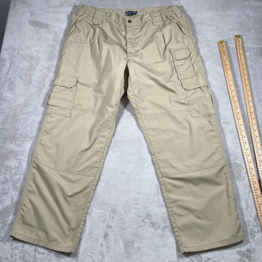5.11 Tactical Khaki Cargo Pants Taclite Pro Khaki Color 40x30